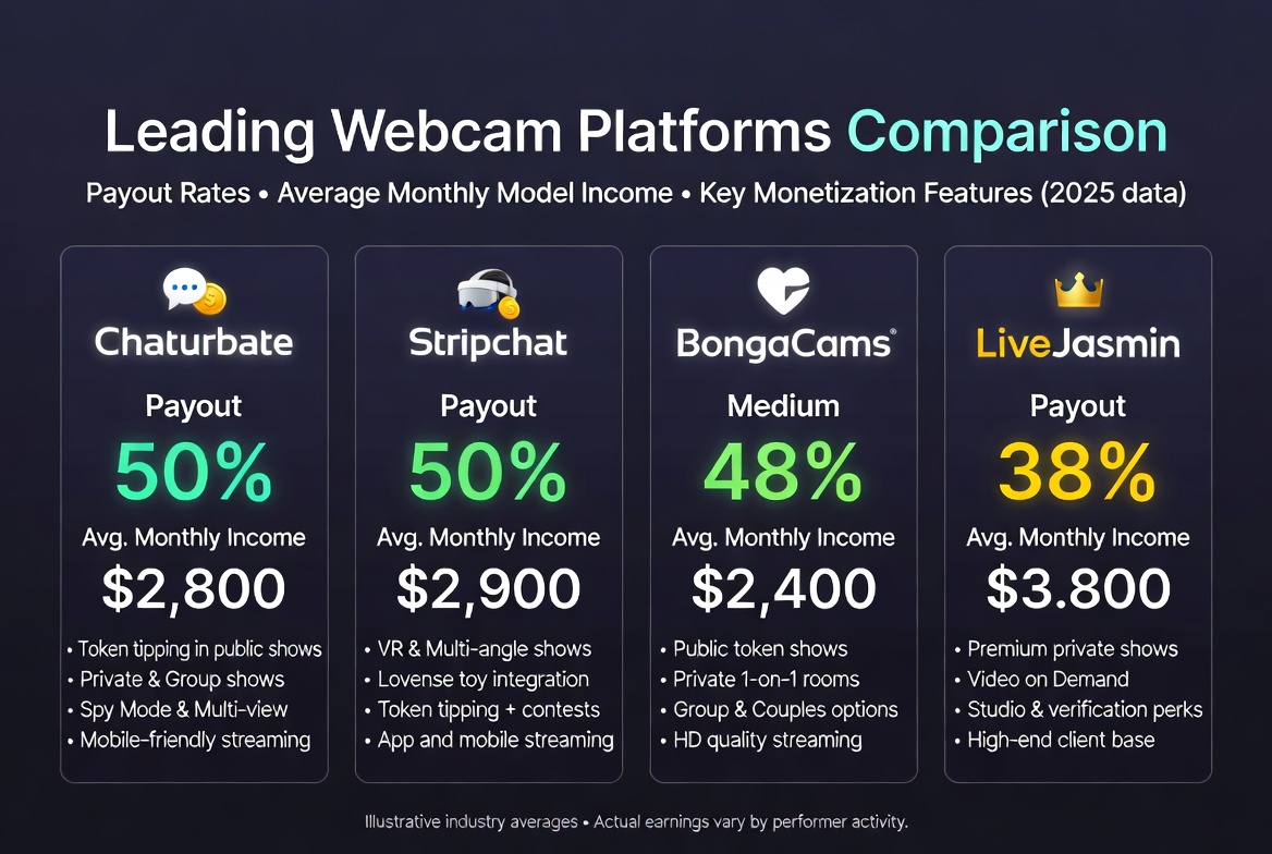 Webcam Model Earnings 2026: Comprehensive Salary Guide and Industry Outlook